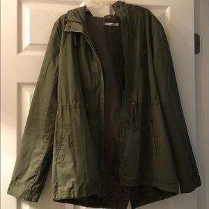 Army green jacket